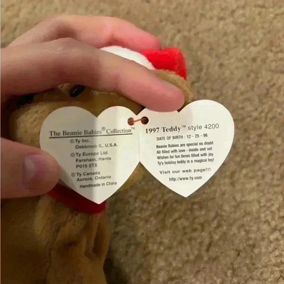 Christmas Beanie Babies Lot Of 5 - Picture 7 of 13